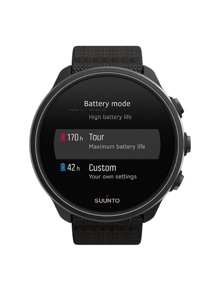 SUUNTO 9 BARO CHARCOAL BLACK TITANIUM sportinis laikrodis